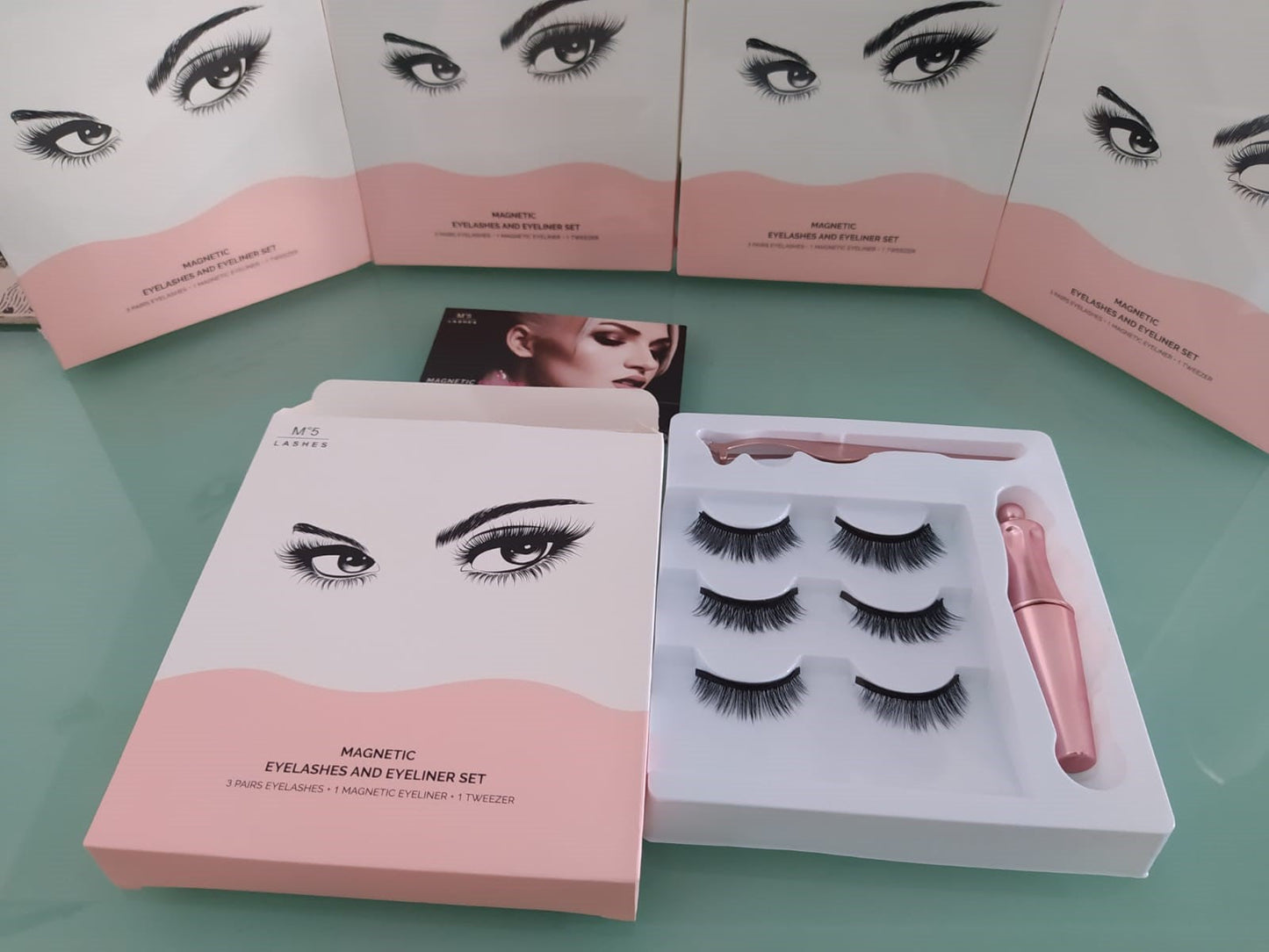 KIT DE PESTAÑAS MAGNETICAS PROFESIONAL