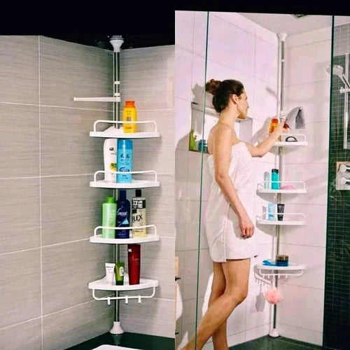 ESTANTE ORGANIZADOR DE BAÑO ESQUINERO