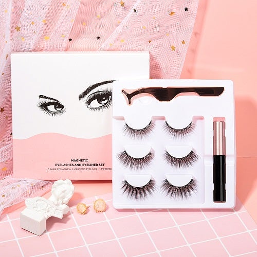 KIT DE PESTAÑAS MAGNETICAS PROFESIONAL