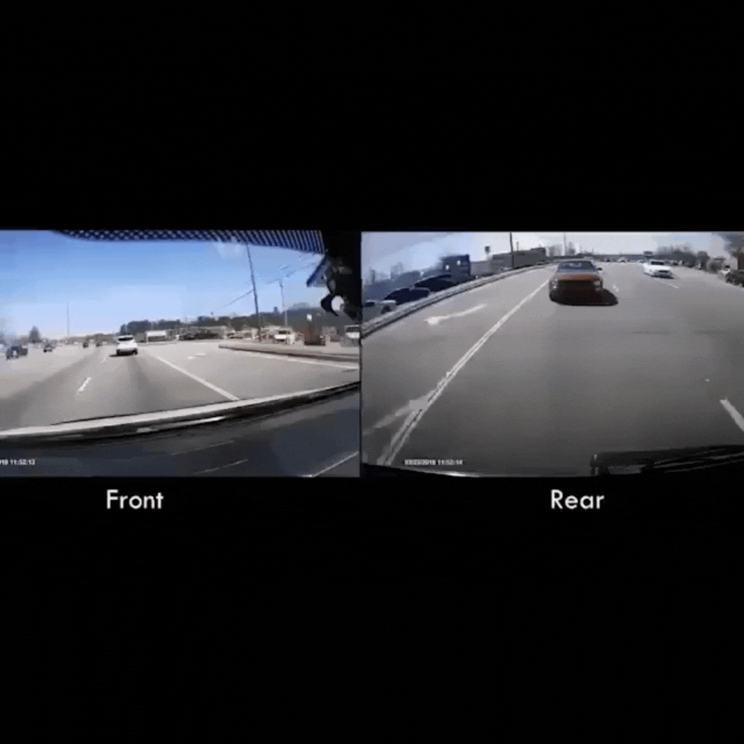 ESPEJO RETROVISOR CON CÁMARA DELANTERA Y TRASERA MODELO 2024