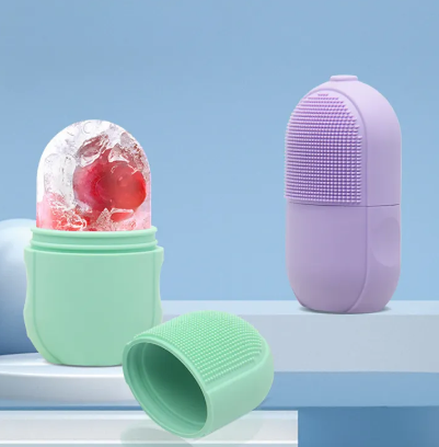 Masajeador Facial de Hielo| Molde de Hielo para el Cuidado de la Piel