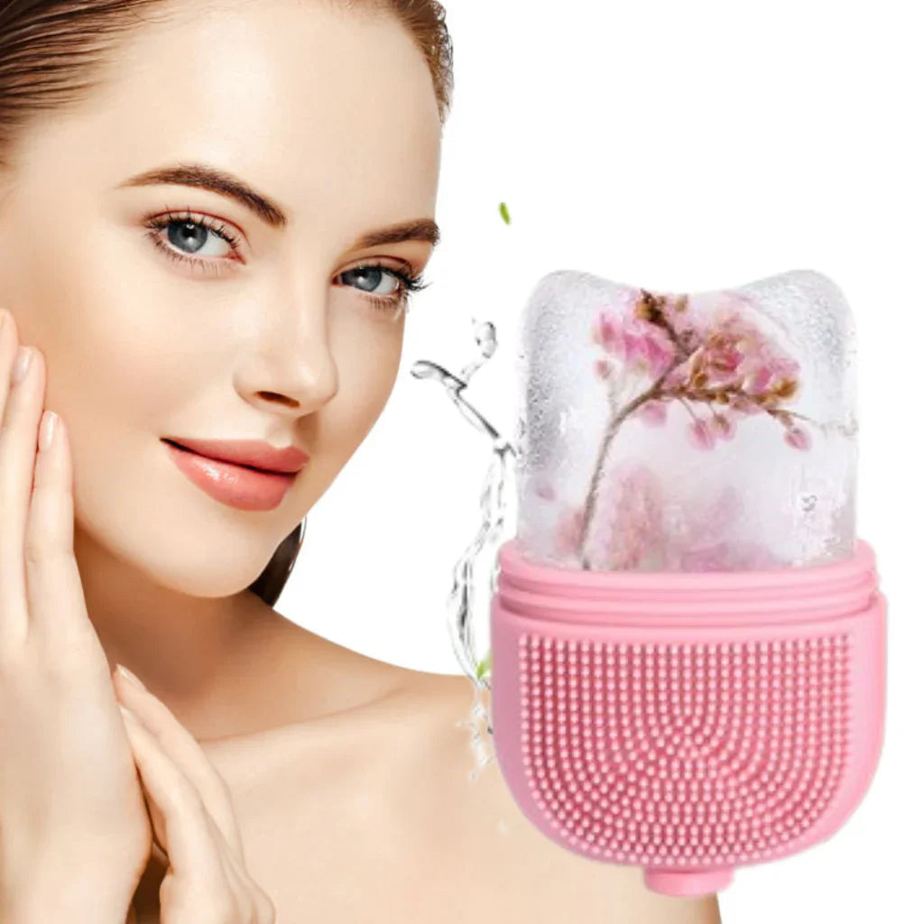 Masajeador Facial de Hielo| Molde de Hielo para el Cuidado de la Piel