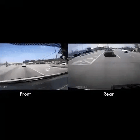 ESPEJO RETROVISOR CON CÁMARA DELANTERA Y TRASERA MODELO 2024