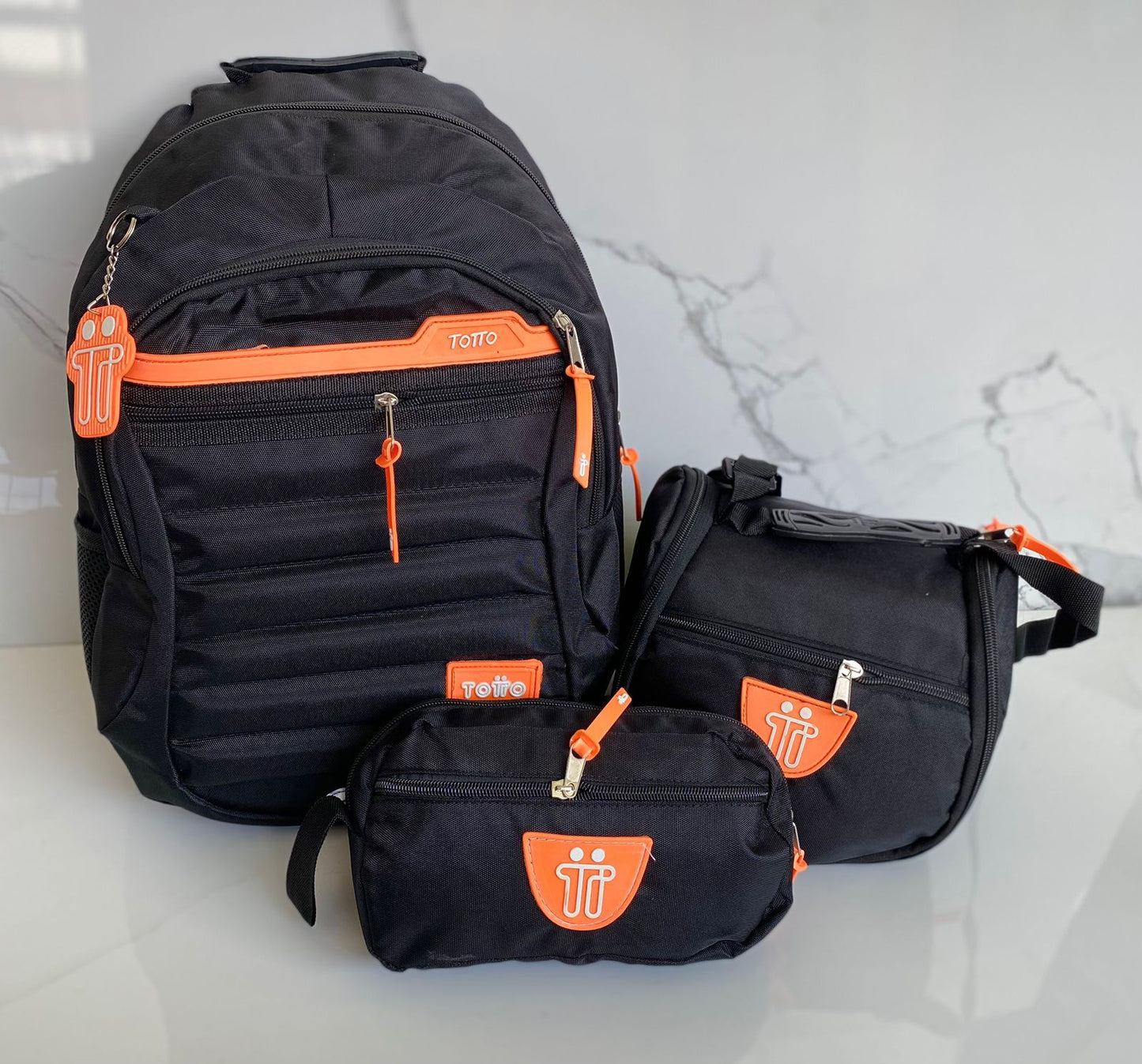 Combo TOTTO - Morral, cartuchera y lonchera😲🚨