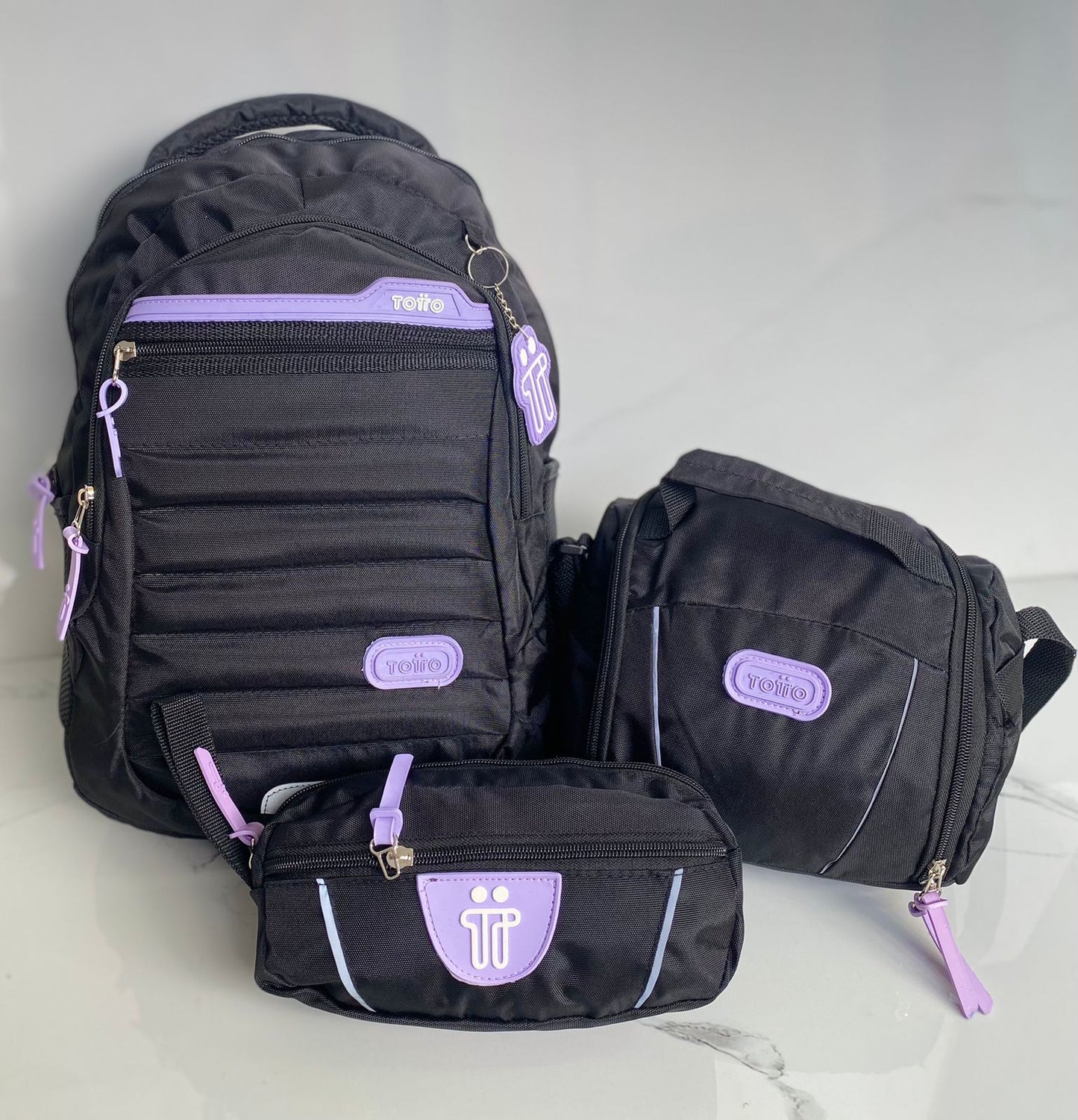 Combo TOTTO - Morral, cartuchera y lonchera😲🚨