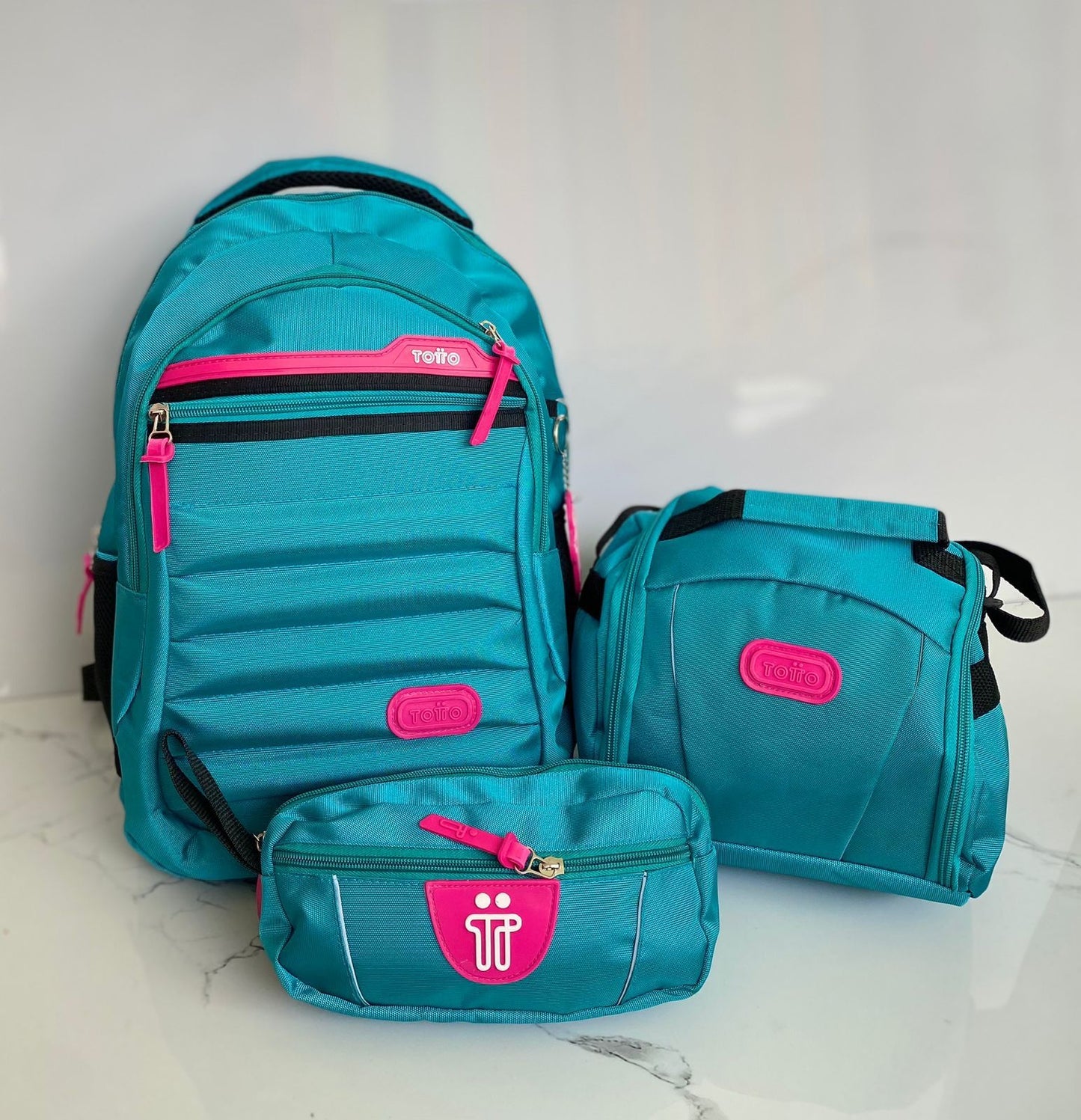 Combo TOTTO - Morral, cartuchera y lonchera😲🚨