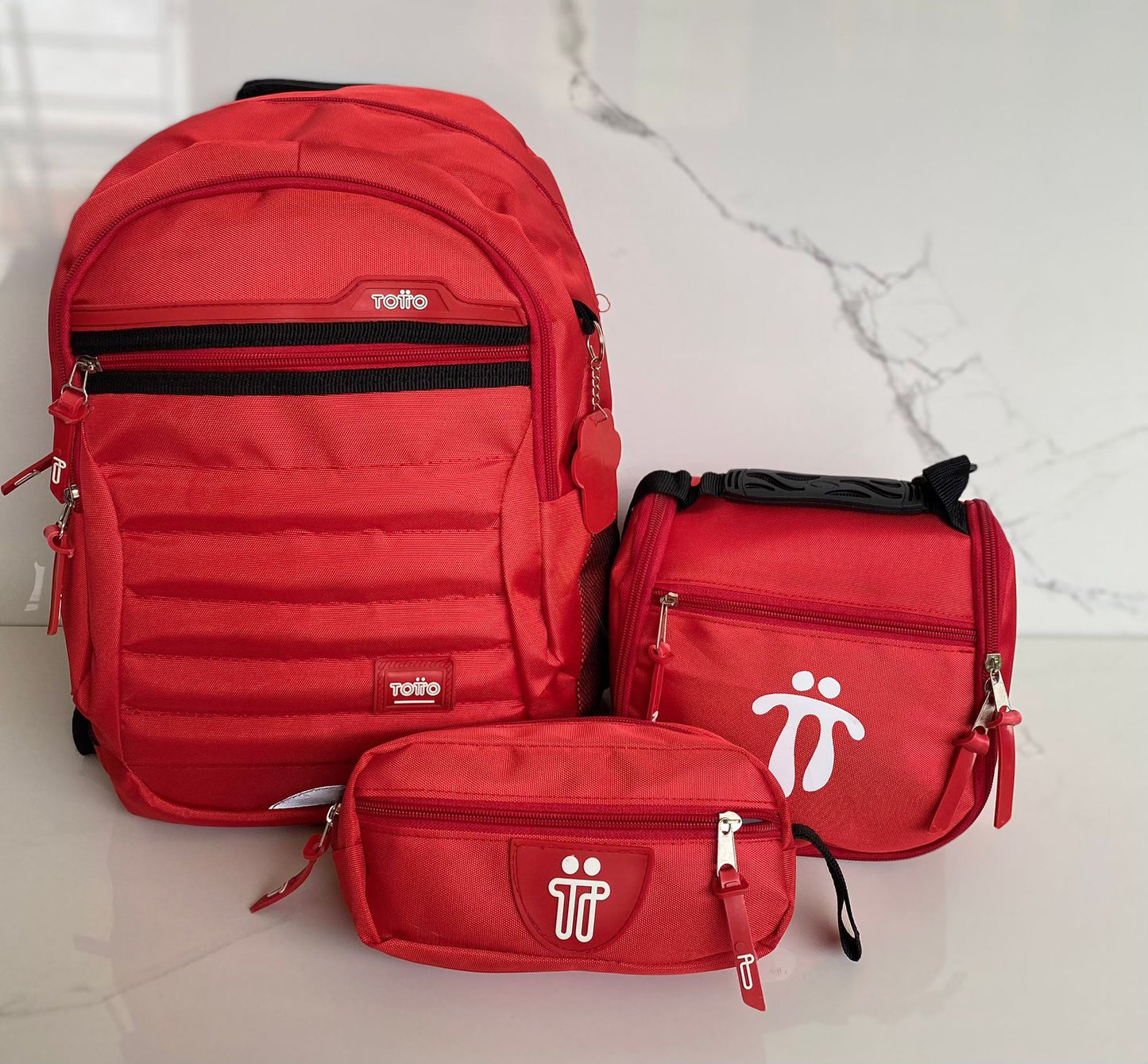 Combo TOTTO - Morral, cartuchera y lonchera😲🚨