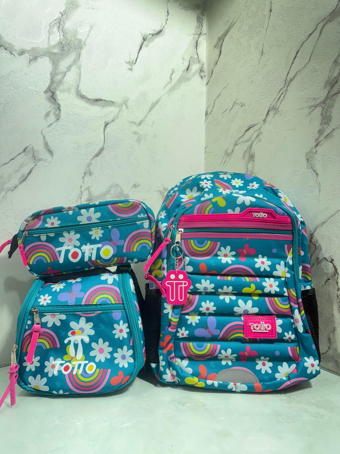 Combo TOTTO - Morral, cartuchera y lonchera😲🚨