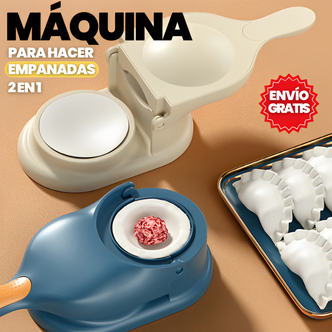 MÁQUINA PARA HACER EMPANADAS 2 EN 1