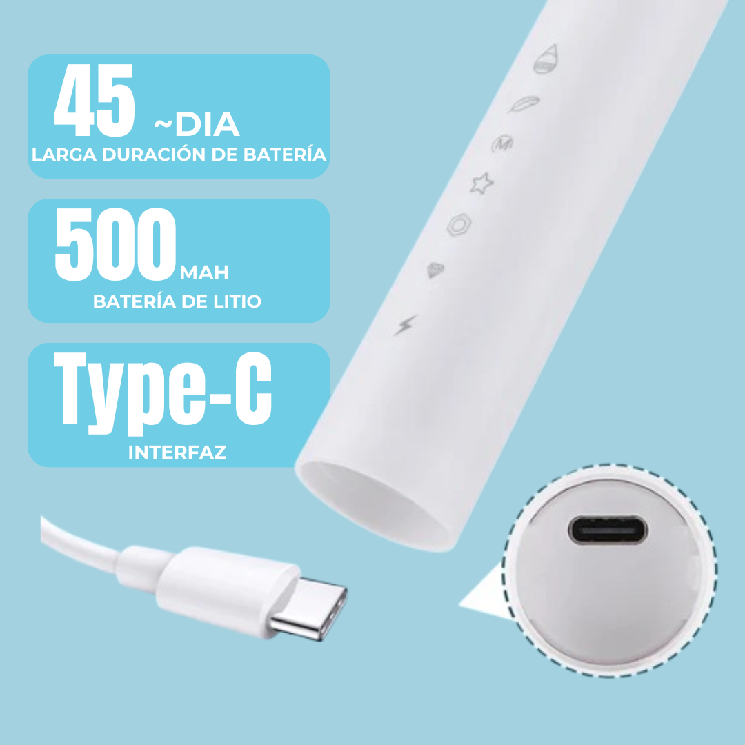 Cepillo de dientes electrico multifunciones