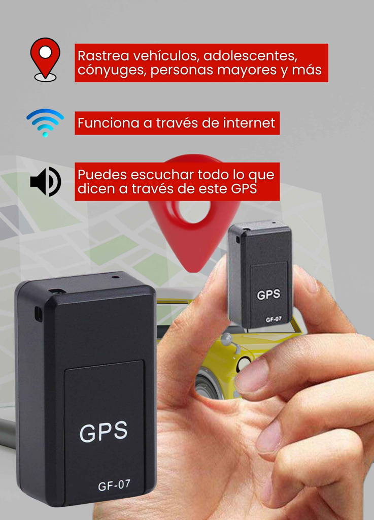 MINI GPS INTELIGENTE + ALTAVOZ