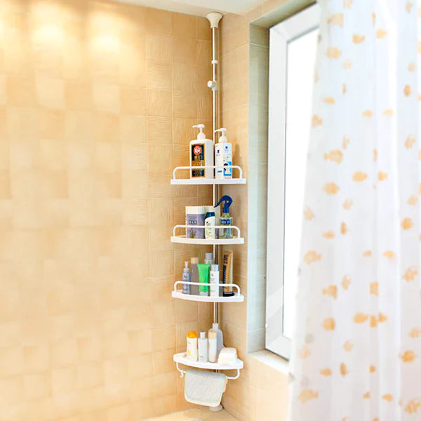 ESTANTE ORGANIZADOR DE BAÑO ESQUINERO
