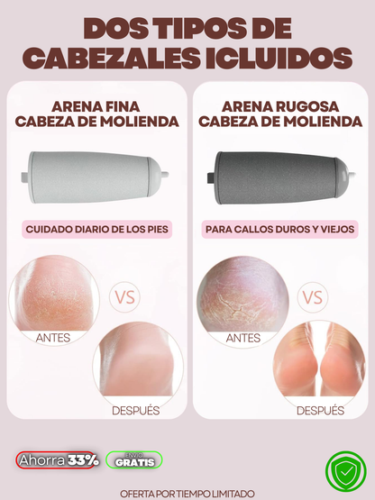 Removedor Eléctrico de Callos e Impurezas