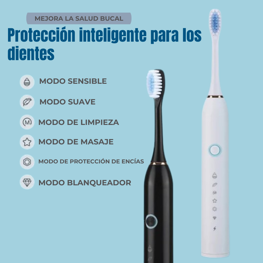 Cepillo de dientes electrico multifunciones