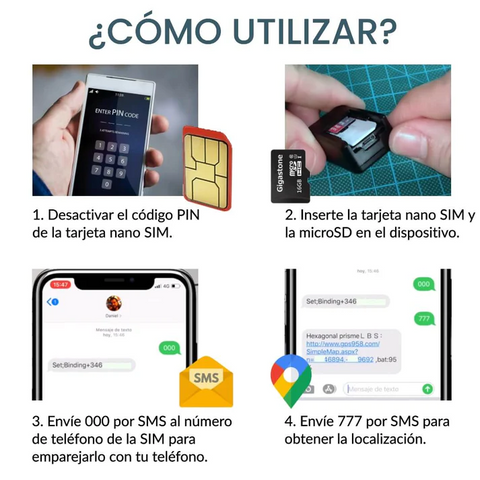 MINI GPS INTELIGENTE + ALTAVOZ