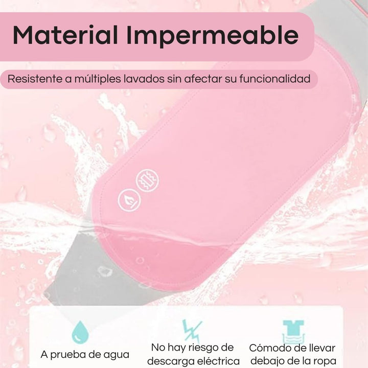 Cinturon Masajeador Con Calor  Para Cólicos