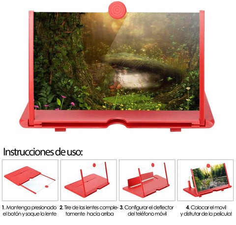 AMPLIFICADOR DE PANTALLA MOVIL HD