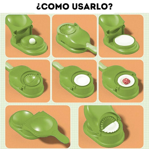 MÁQUINA PARA HACER EMPANADAS 2 EN 1