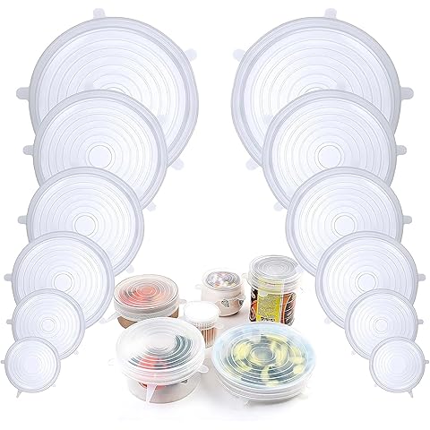 Tapas de silicona set x6 unidades