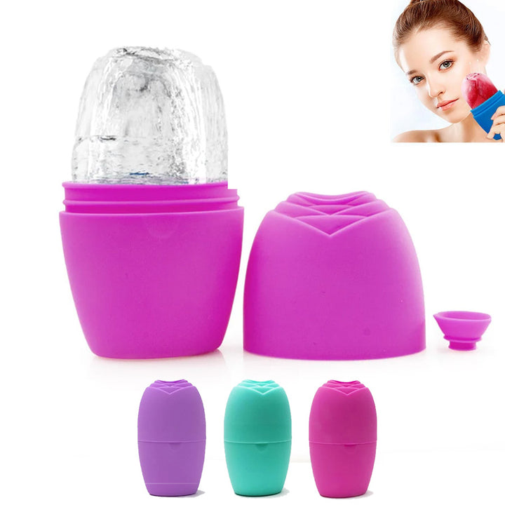 Masajeador Facial de Hielo| Molde de Hielo para el Cuidado de la Piel