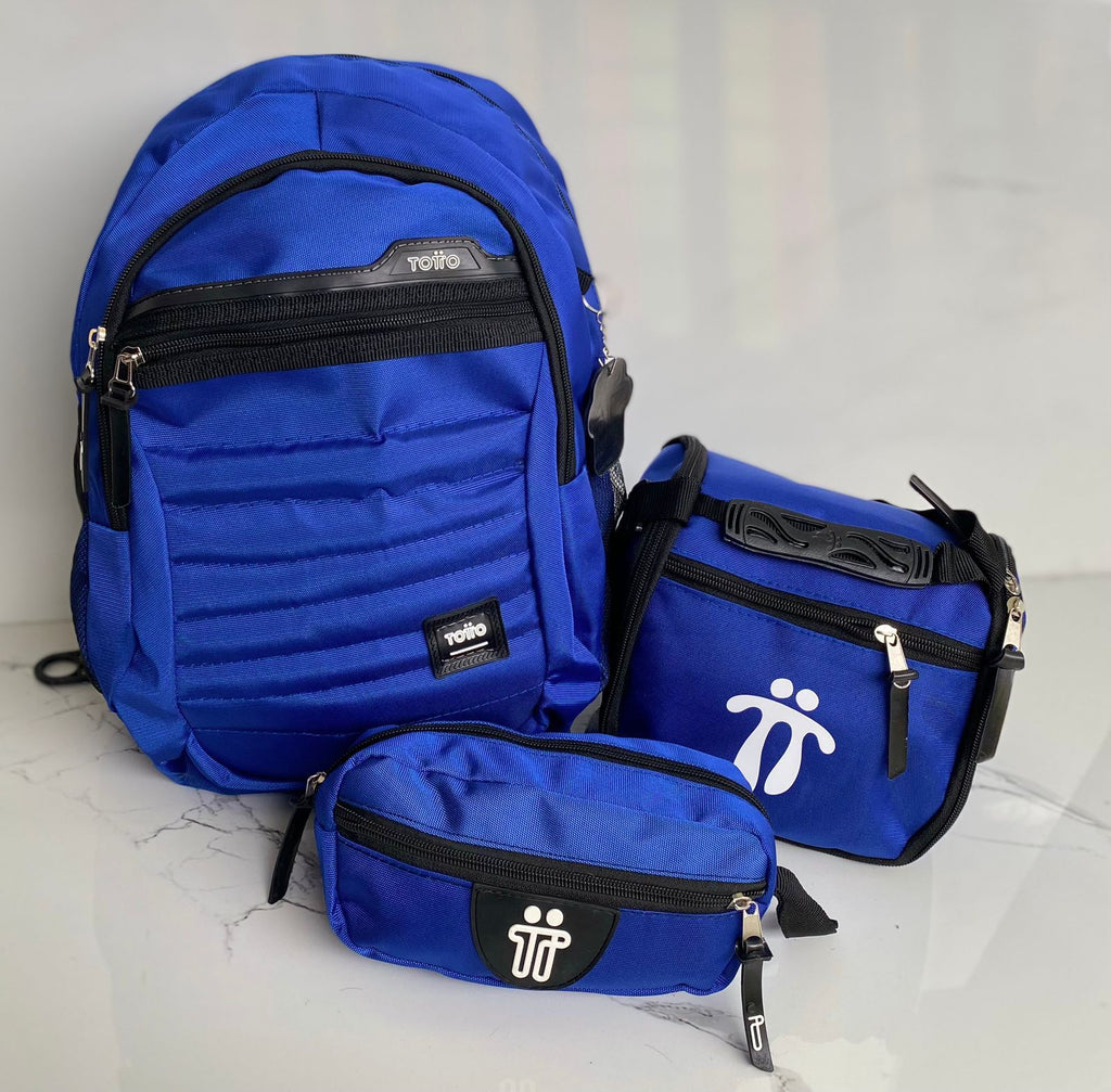 Combo TOTTO - Morral, cartuchera y lonchera😲🚨