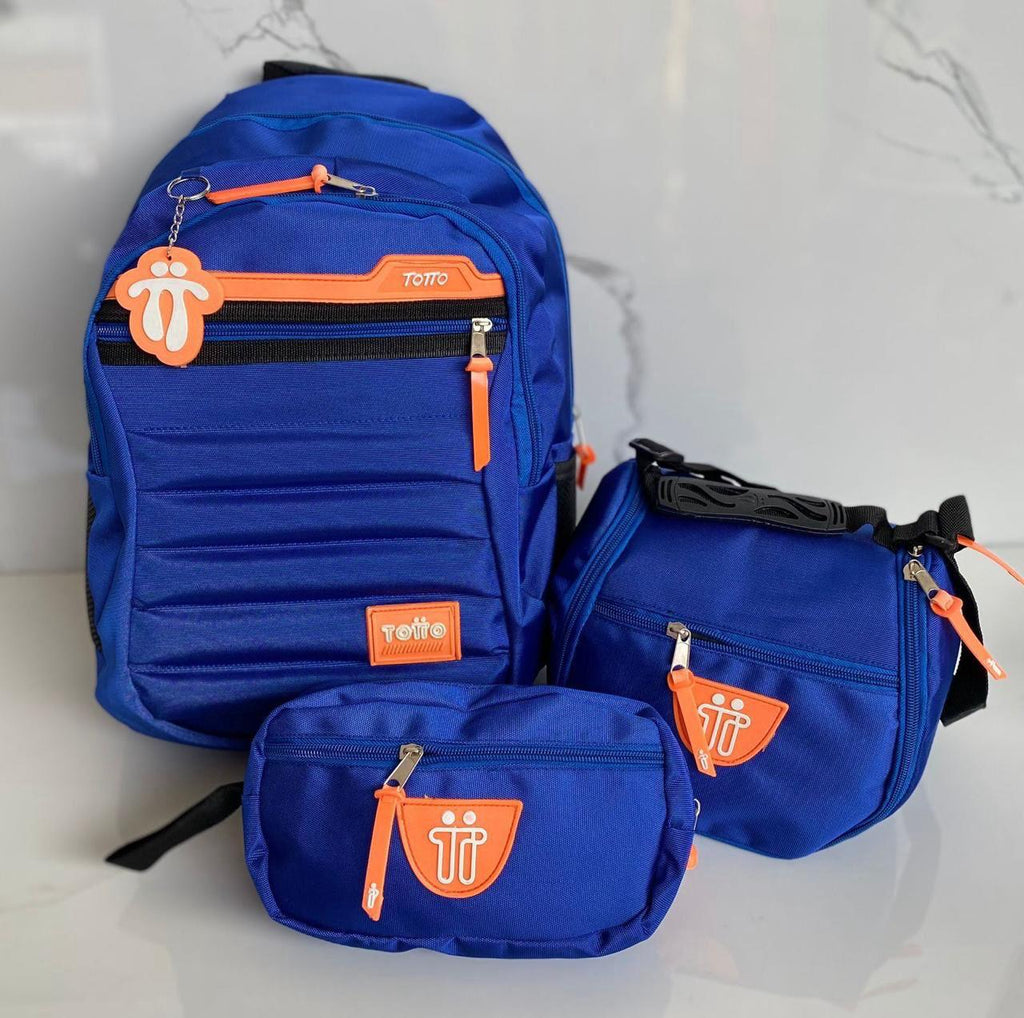 Combo TOTTO - Morral, cartuchera y lonchera😲🚨