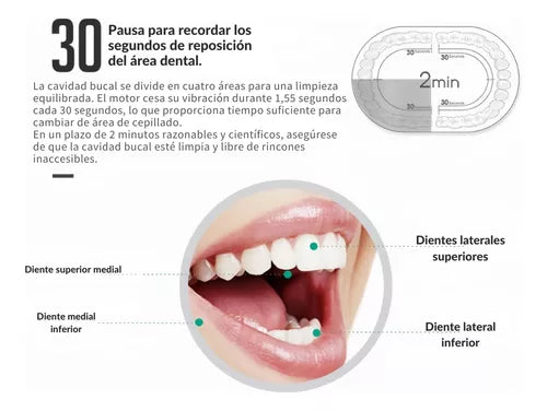 Cepillo de dientes electrico multifunciones
