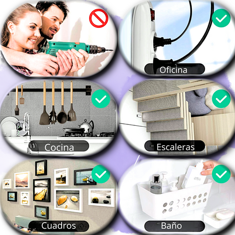 CINTA ADHESIVA DOBLE FAZ TRASPARENTE MULTIUSOS 3 MT