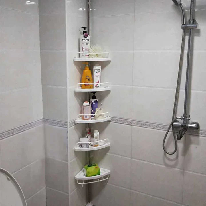 ESTANTE ORGANIZADOR DE BAÑO ESQUINERO