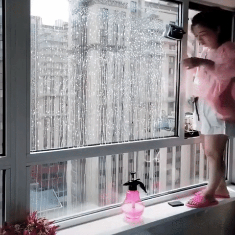 Limpia vidrios magnético