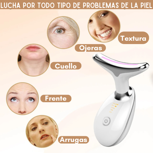  MASAJEADOR BEAUTY FACE REDUCTOR DE ARRUGAS Y PAPADA