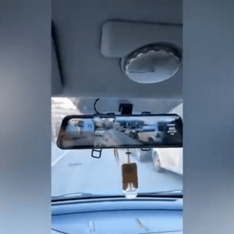 ESPEJO RETROVISOR CON CÁMARA DELANTERA Y TRASERA MODELO 2024