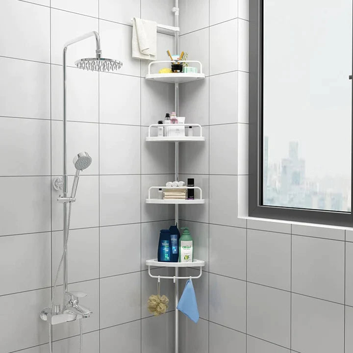 ESTANTE ORGANIZADOR DE BAÑO ESQUINERO