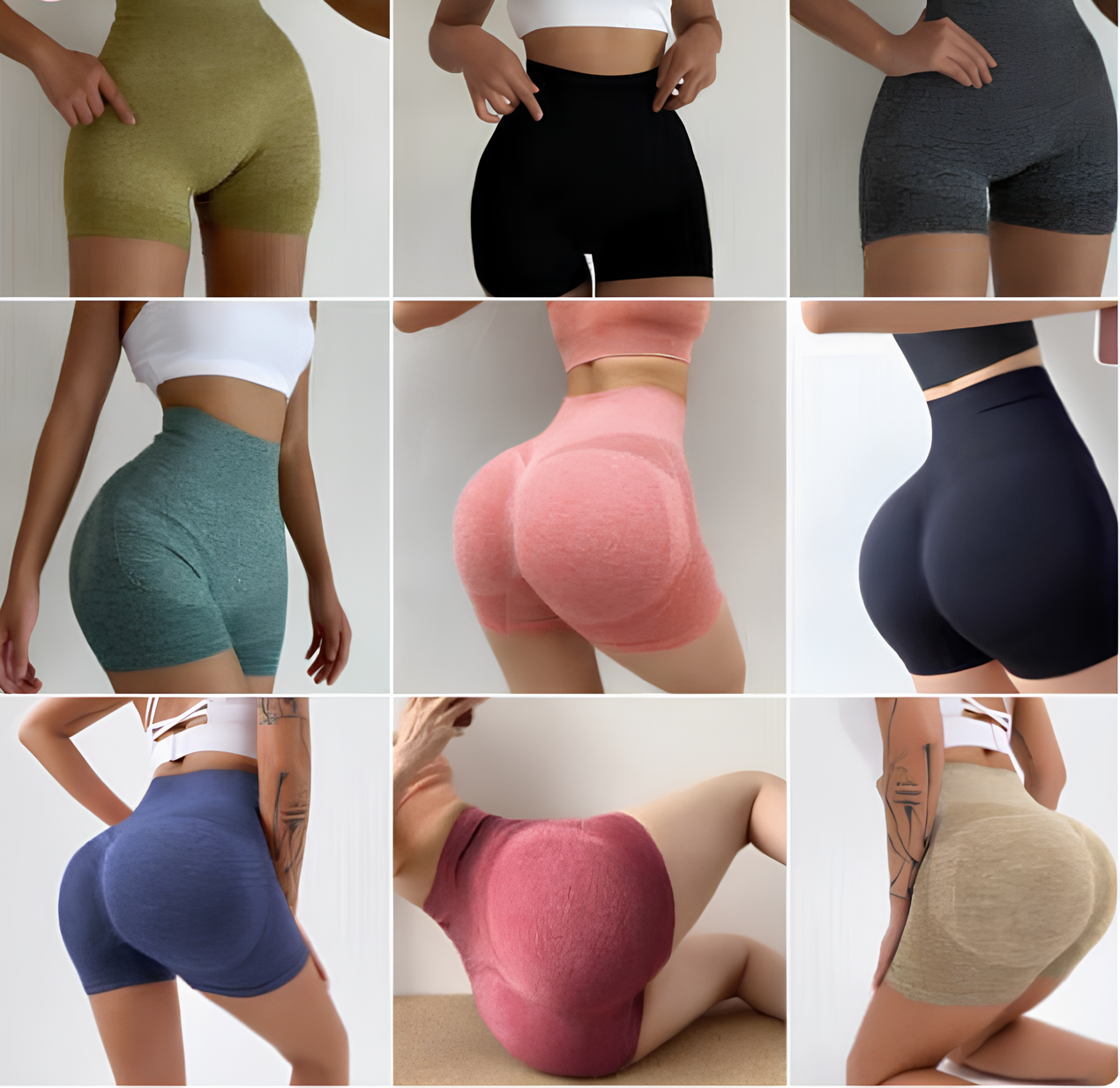 SHORT LEVANTA COLA X3 UNIDADES